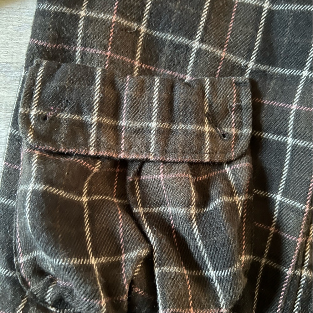 Brown Checkered Jacket - image 4